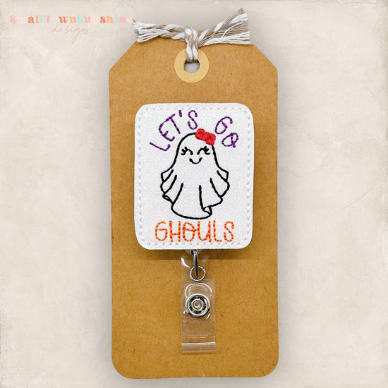Let’s Go Ghouls Badge Topper
