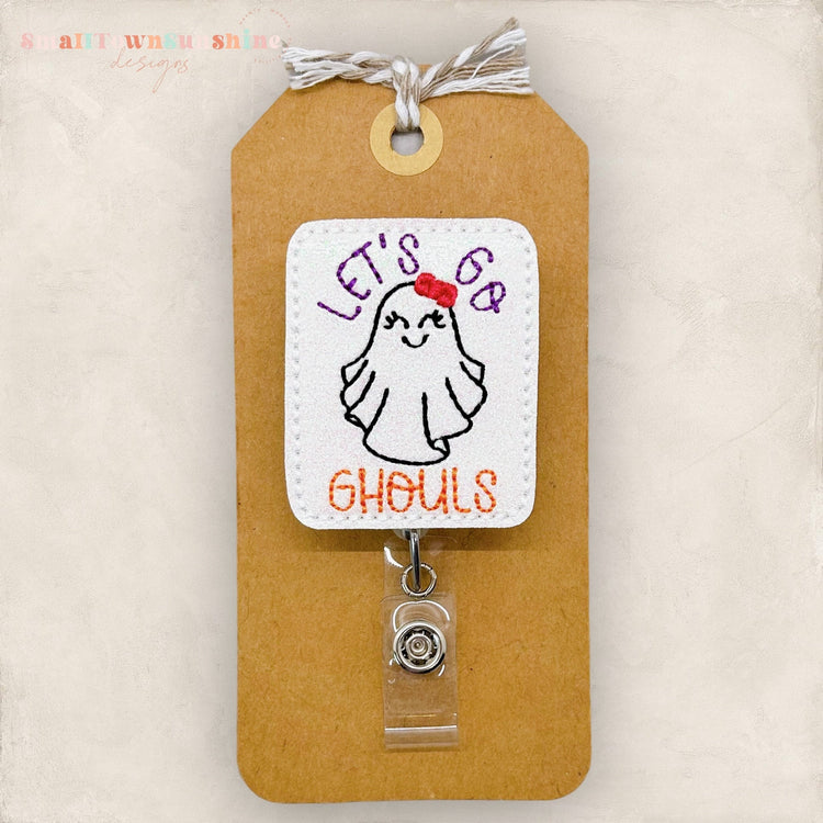 Let’s Go Ghouls Badge Topper