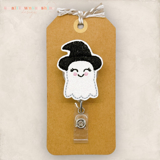 Witch Ghost Badge Topper