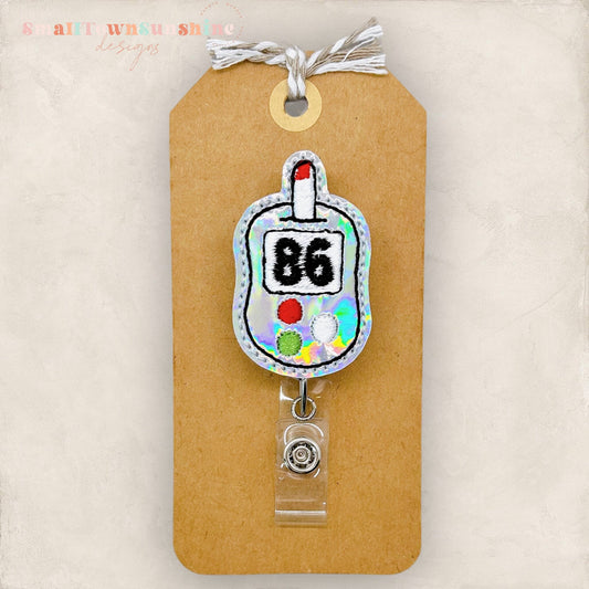 Glucometer Badge Topper