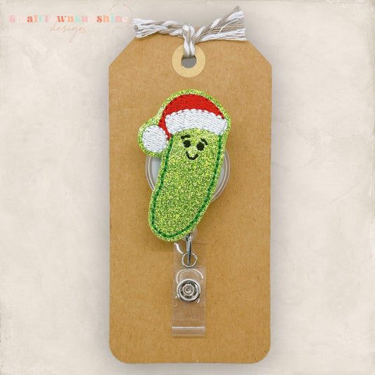 Christmas Pickle Badge Topper
