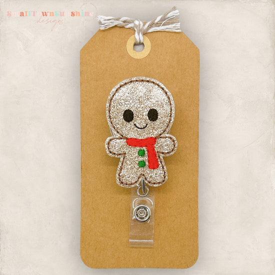 Gingerbread Boy Badge Topper