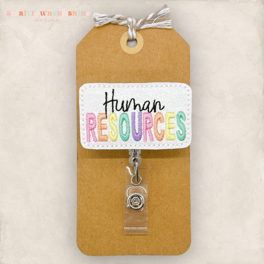 Human Resources Badge Topper