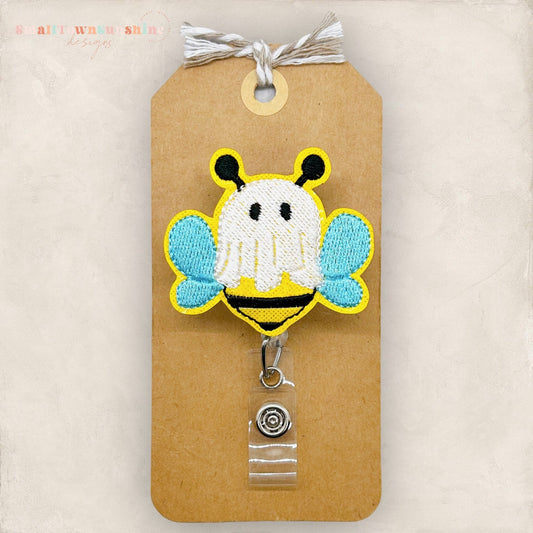 Bee Ghost Badge Topper