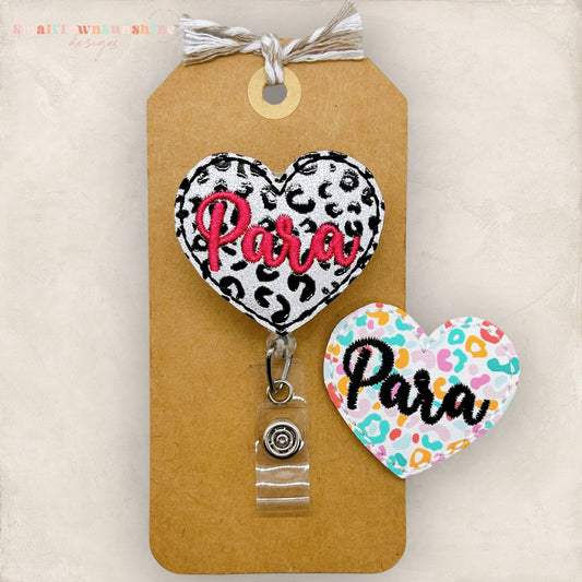 Leopard Para Badge Topper