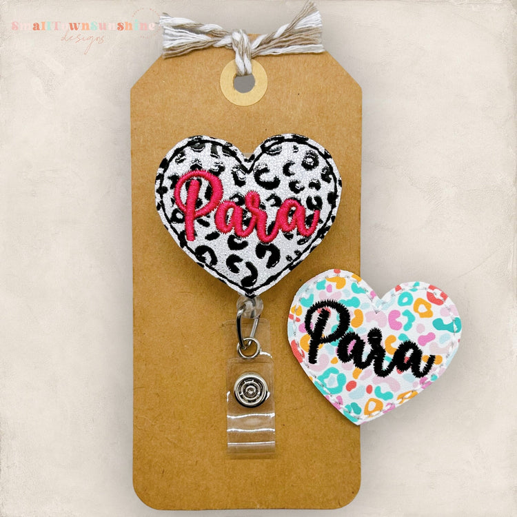 Leopard Para Badge Topper