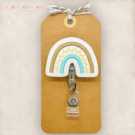 Rainbow Badge Topper