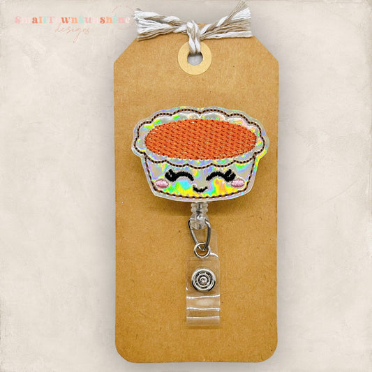 Pumpkin Pie Badge Topper