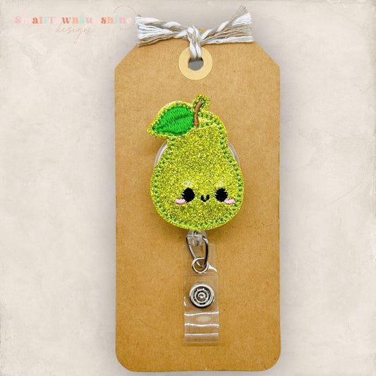 Pear Badge Topper
