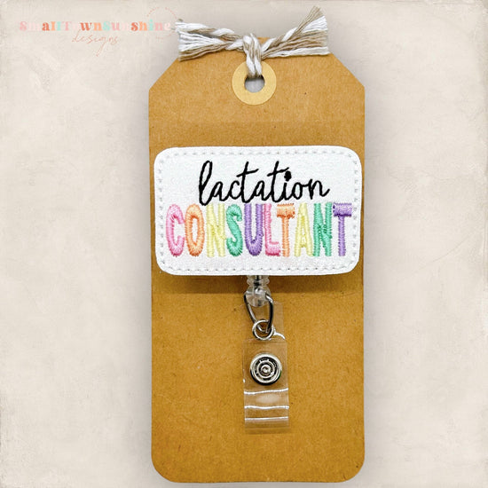 Lactation Consultant Badge Topper