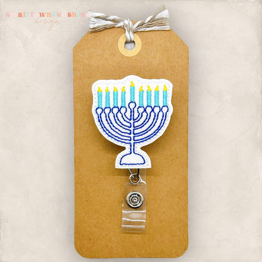 Hanukkah Badge Topper