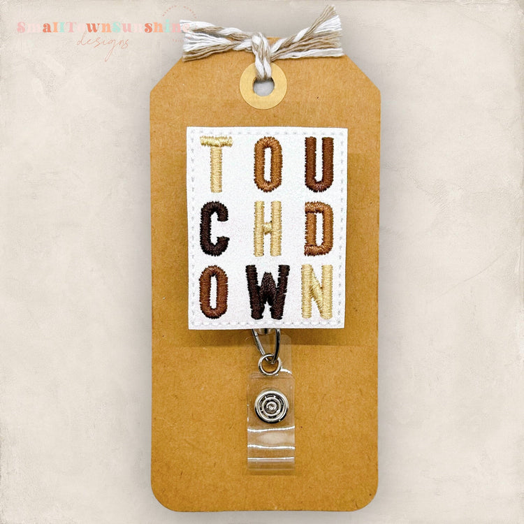 Touchdown Badge Topper