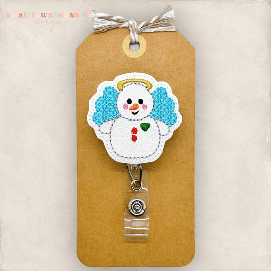 Snow Angel Badge Topper