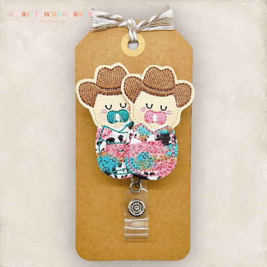 Western Swaddled Babies Badge Topper