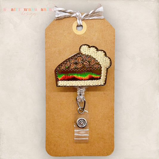 Pecan Pie Badge Topper