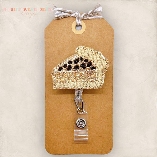 Pecan Pie Badge Topper