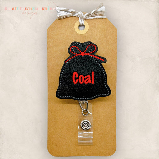 Bag of Coal Badge Topper
