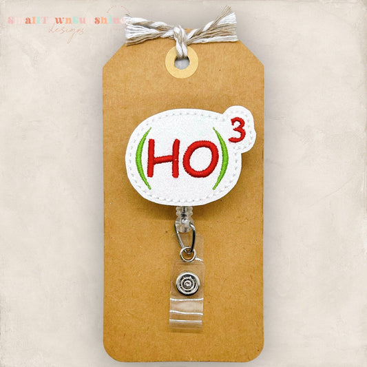Ho Ho Ho Badge Topper