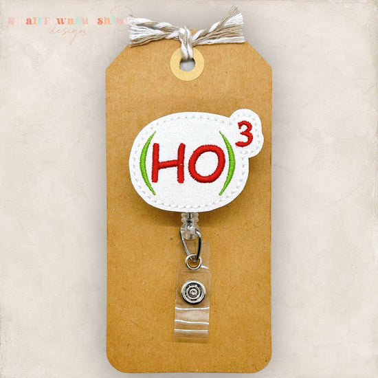 Ho Ho Ho Badge Topper