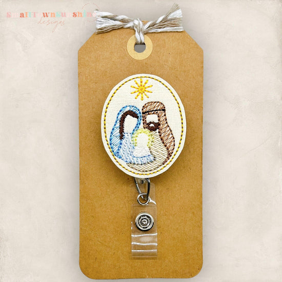 Nativity Portrait Badge Topper