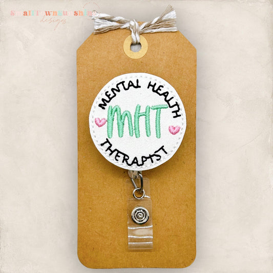 Mental Health Therapist Badge Topper