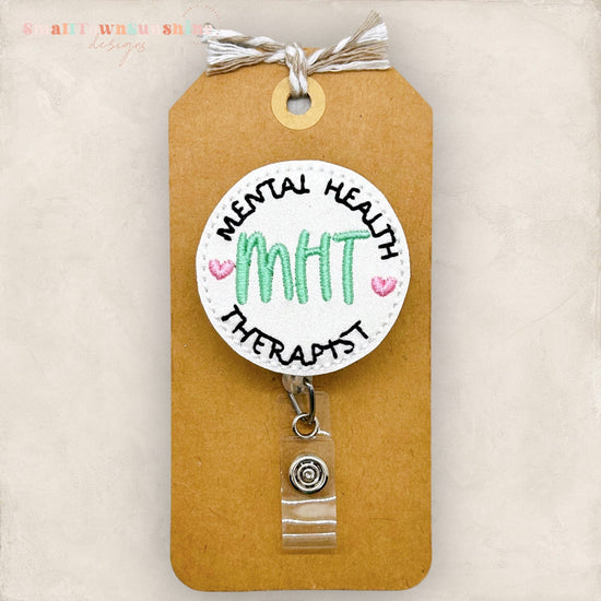 Mental Health Therapist Badge Topper
