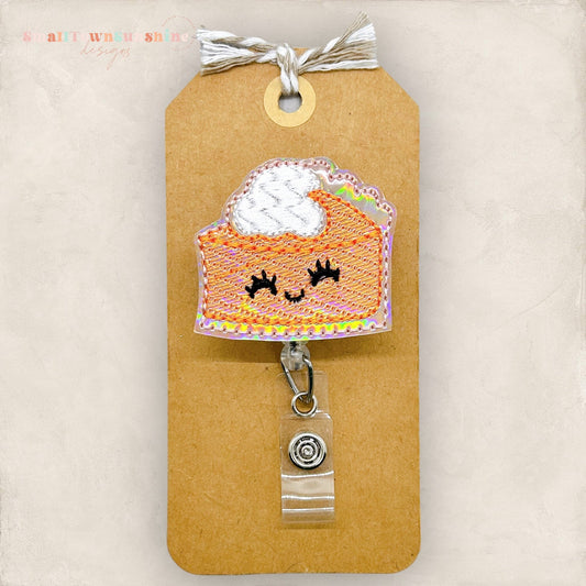 Pumpkin Pie Badge Topper