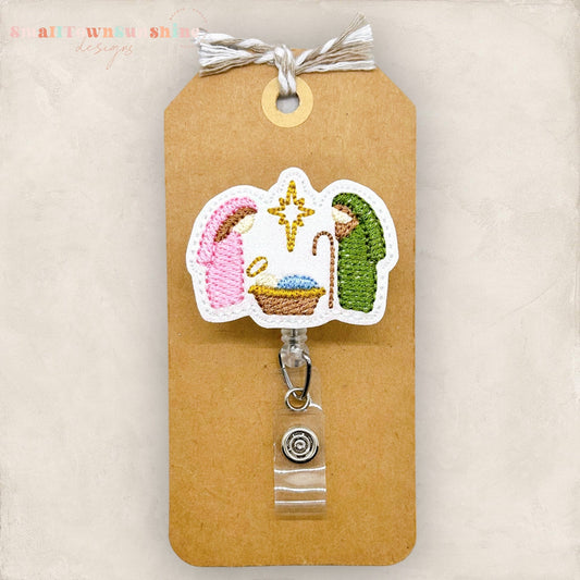 Nativity Badge Topper