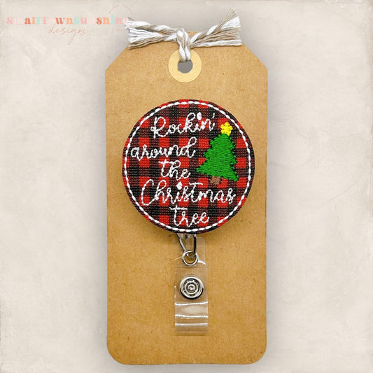 Rockin Around Badge Topper