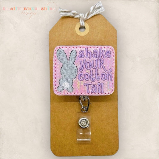Shake Your Cottontail Badge Topper