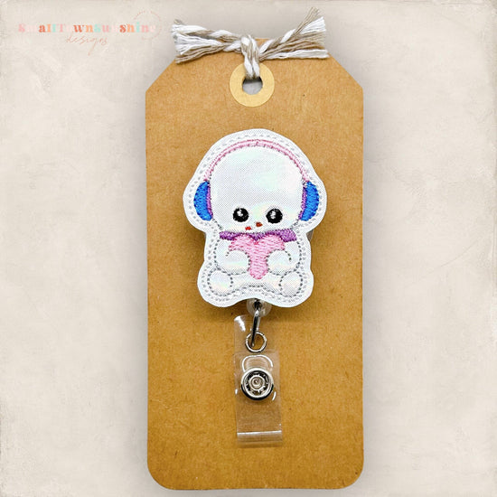 Snowman Love Badge Topper