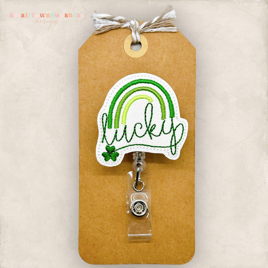 Lucky Rainbow Badge Topper