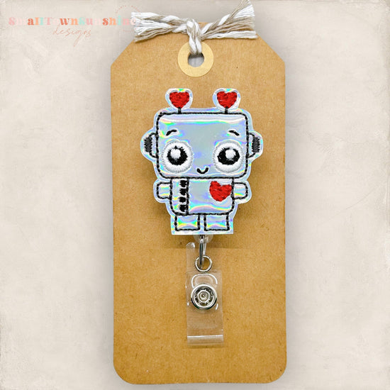 Love Robot Badge Topper