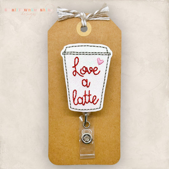 Love a Latte Badge Topper