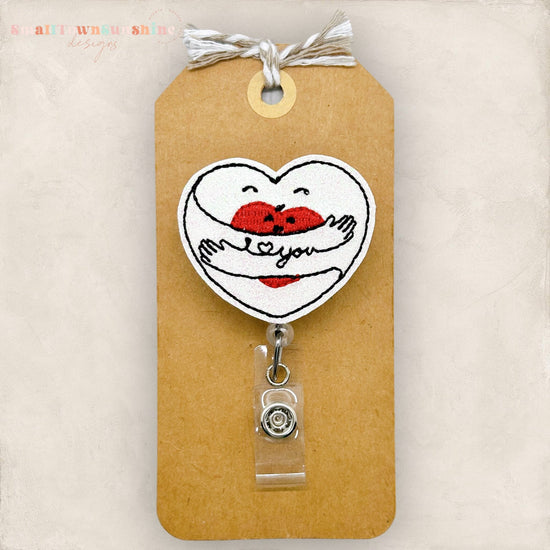 Hug Badge Topper