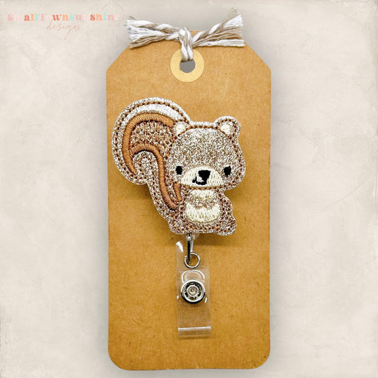 Squirrel Badge Topper