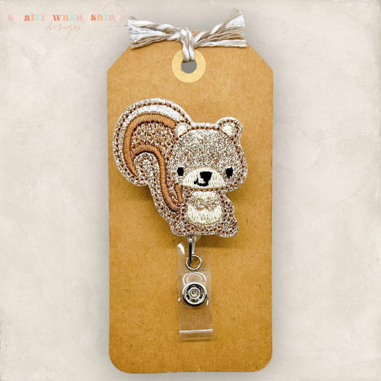 Squirrel Badge Topper
