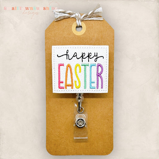 Happy Easter Badge Topper
