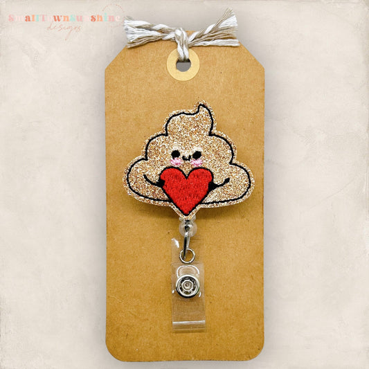 Love Stinks Badge Topper