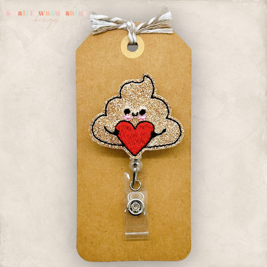 Love Stinks Badge Topper