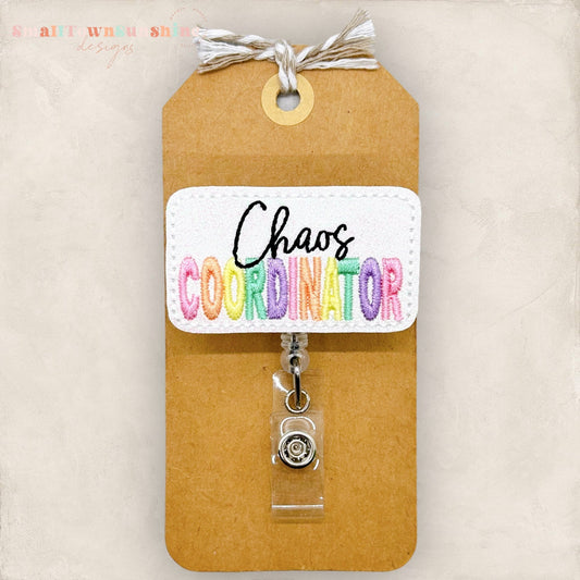 Chaos Coordinator Badge Topper