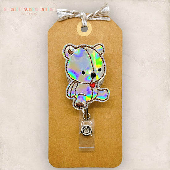 Teddy Bear Badge Topper
