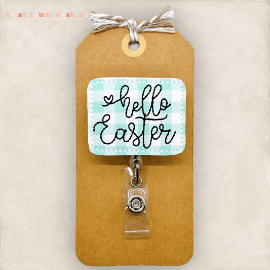 Hello Easter Badge Topper