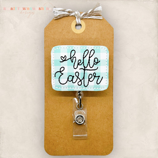 Hello Easter Badge Topper