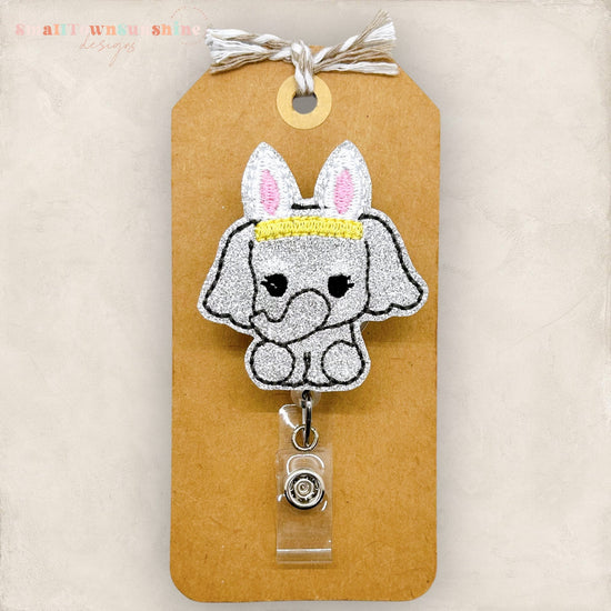 Elephant Bunny Badge Topper