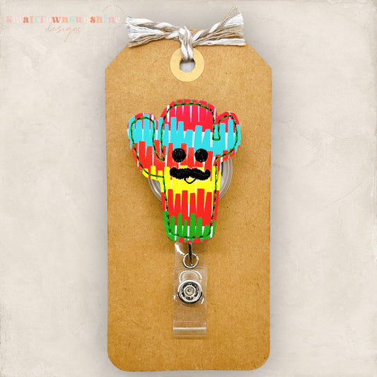 Mr Cactus Badge Topper