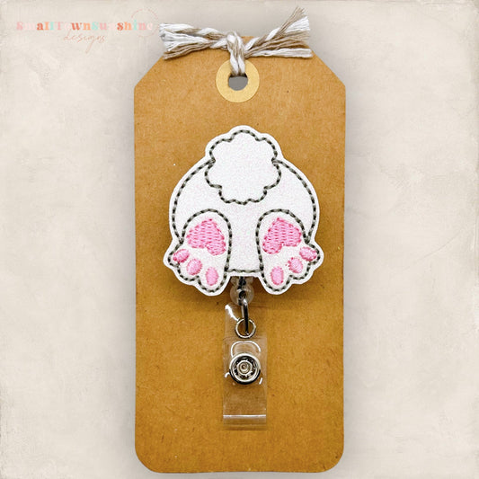 Bunny Butt Badge Topper