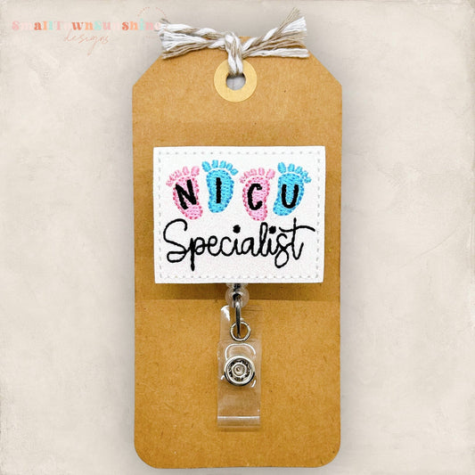 NICU Specialist Badge Topper
