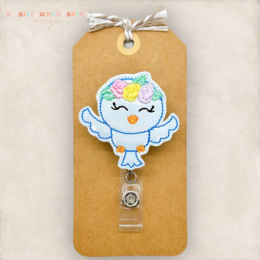 Spring Bird Badge Topper