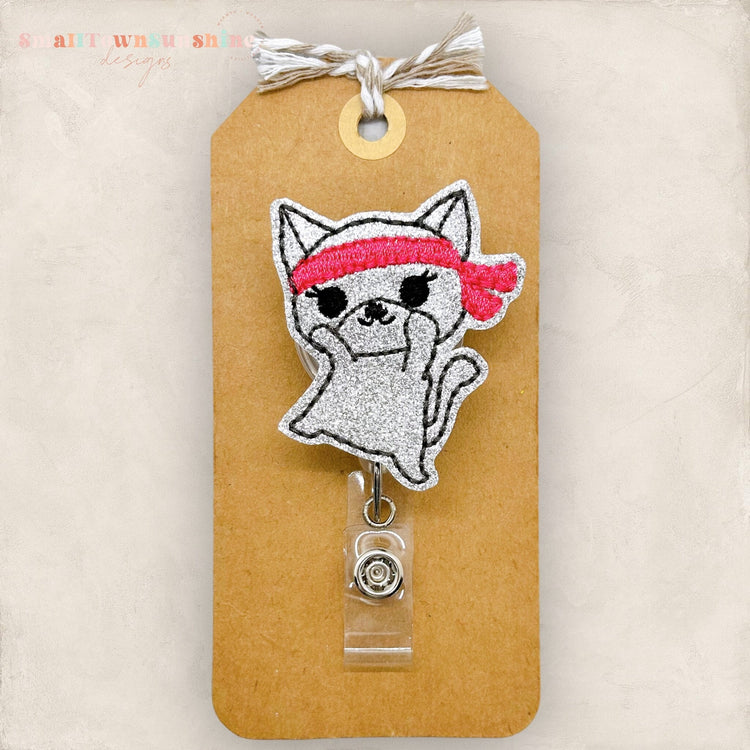 Ninja Kitty Badge Topper